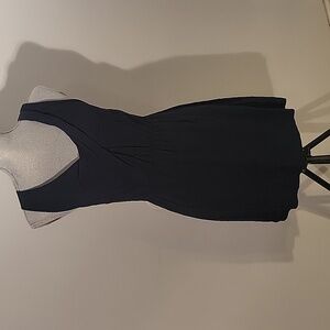 Lola Dark Blue Sleeveless Summer Dress, Size:  S